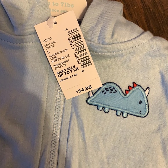 NWT BABY THREE PIECE SET - Picture 2 of 3